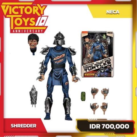 TMNT SHREDDER BATTLE DAMAGE MIRAGE COMICS By Neca