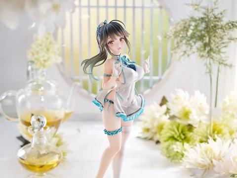 Anmi Illustration Pontyail Girl: Qipao 1/6 Scale Figure