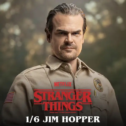 Stranger Things Jim Hopper (Season 1) 1/6 Scale Figure by ThreeZero