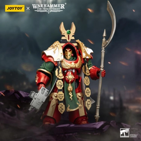 JT5765 The Horus Heresy Thousand Sons Legion Praetor in Cataphractii Terminator Armor 1/18 by JoyToy