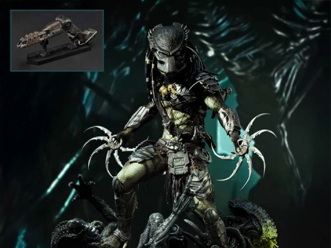 Aliens vs. Predator: Requiem Real Elite Masterline Wolf Predator 1/3 Scale Limited (with Bonus)