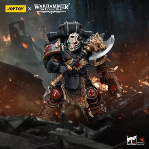 JT6113 Warhammer 40K Space Wolves Deathsworn Squad 4th Squad Mate 1/18 Scale by JoyToy
