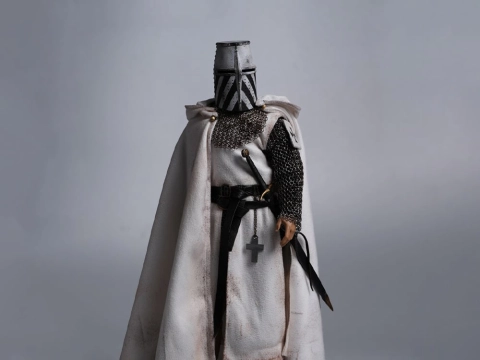 MA001B Middle Age Series Medieval Teutonic Knight 1/6 Scale Action Figure
