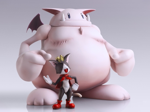 Final Fantasy VII Bring Arts Cait Sith with Fat Moogle Two-Pack by Square Enix