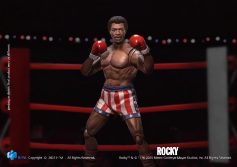 Rocky Exquisite Super Series Apollo Creed 1/12 Scale Action Figure