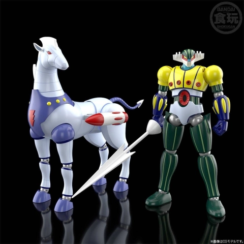 Steel Jeeg SMP Steel Jeeg Through-In Set Model Kit Set