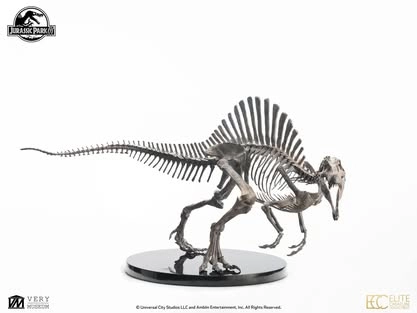 Jurassic Park III Bronze Spinosaurus 1/12 Scale Statue by Elite Creature Collectibles