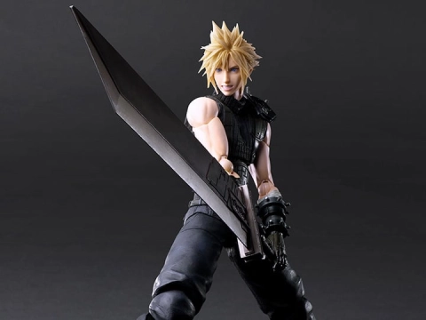 Final Fantasy VII Rebirth Play Arts Kai Cloud Strife by Square Enix