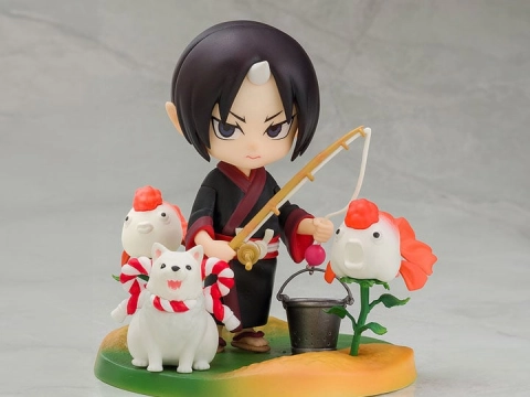 Hozuki's Coolheadedness Hakotoniwa Hozuki & Shiro Figure by Proof
