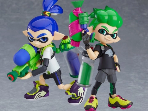 Splatoon figma No.462-DX Inkling Boy Two-Pack (Reissue) by Good Smile Company