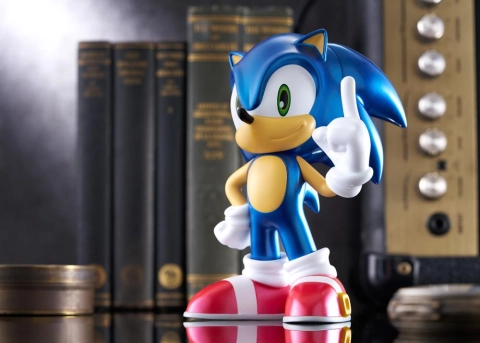 Sonic The Hedgehog SoftB Half Sonic (Metallic Color Ver.) Figure by Bellfine