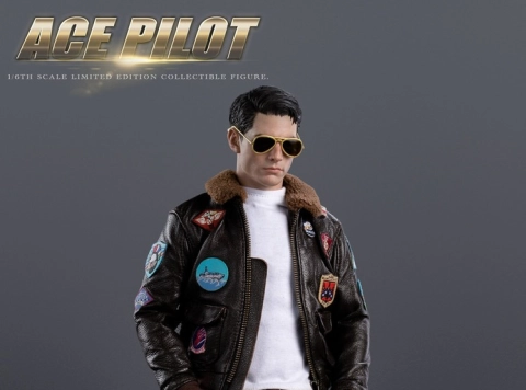 EX059 Ace Pilot Jacket Edition 1/6 Figure by PopToys