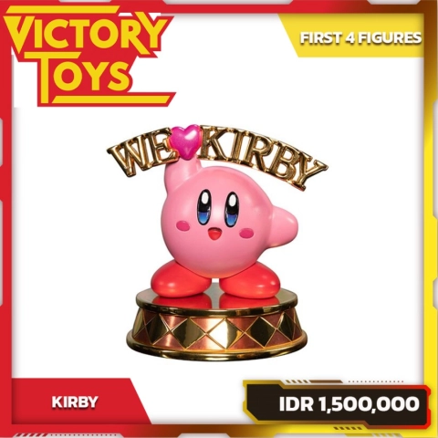 KIRBY WE LOVE KIRBY MINI METAL STATUE