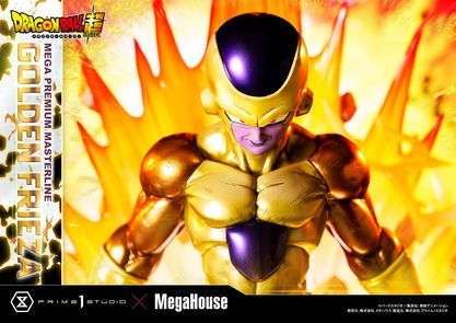 Dragon Ball Super Mega Premium Masterline Golden Frieza 1/4 Scale By Prime 1 Studio