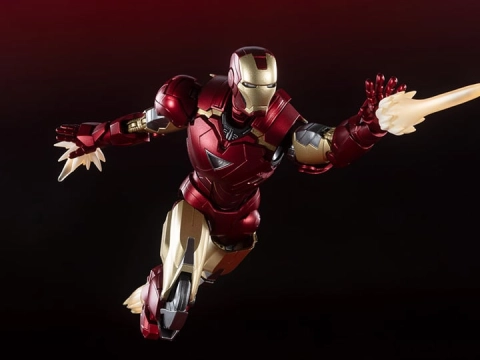 The Infinity Saga S.H.Figuarts Iron Man Mark 6 Action Figure by Bandai