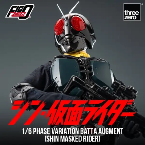 Shin Kamen Rider FigZero Phase Variation Batta Augments 1/6 Scale Figure by ThreeZero