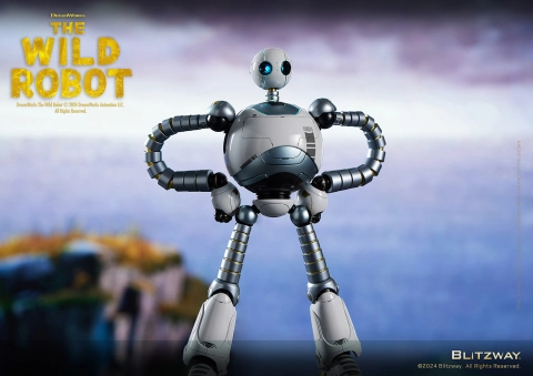 Dreamworks The Wild Robot Roz BW-CA-11601 Aciton Figure by Blitzway