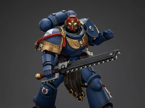 JT01376 Warhammer 40,000: Space Marine 2 Ultramarines Sergeant Gadriel (Collectors Edition)