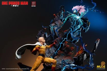One-Punch Man Saitama vs. Lord Boros Limited Edition Statue by Jimei Palace