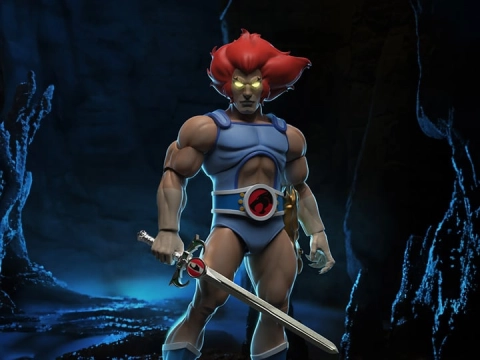 ThunderCats ULTIMATES! Lion-O (LED Eyes) Action Figure by Super7