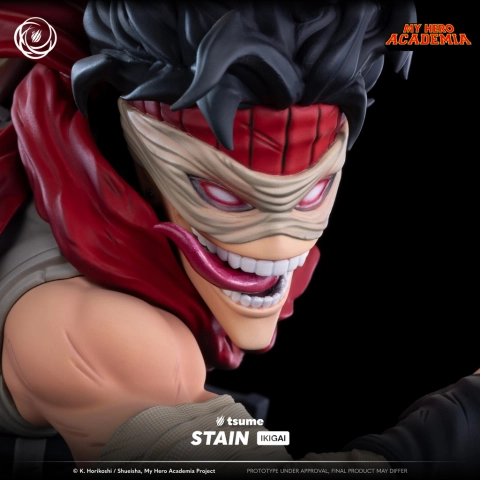 My Hero Academia Ikigai Hero Killer Stain 1/6 Scale Limited Editon Statue by Tsume