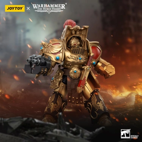 JT00744 Warhammer: Aquilon Terminator Squad Aquilon with Lastrum Storm Bolter 1/18 by JoyToy