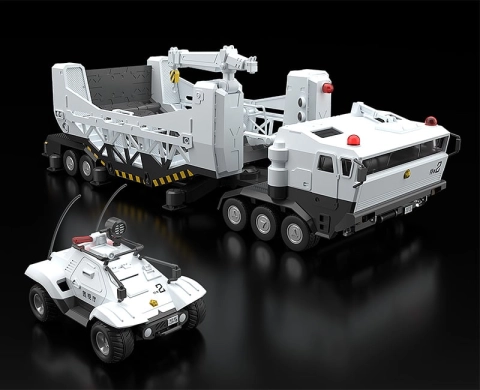 Patlabor Moderoid Type 98 Command Vehicle & Type 99 Special Labor Carrier Model Kit Set (Reissue)