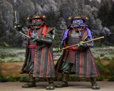 Teenage Mutant Ninja Turtles 3 (Movie) Donatello & Raphael Samurai 2 Pack by Neca