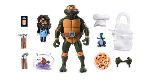 Teenage Mutant Ninja Turtles Ultimate  Michelangelo (Pizza Club) Action Figure by Neca