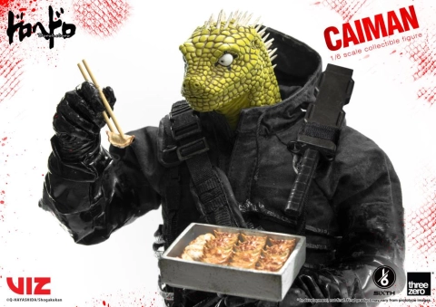 Dorohedoro SiXTH Caiman 1/6 Scale Action Figure (Reissue) by ThreeZero