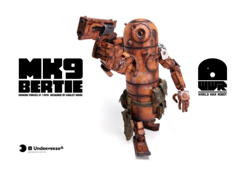 War War Robot Desert Alpha Bertie MK9 1/6 Scale Action Figure