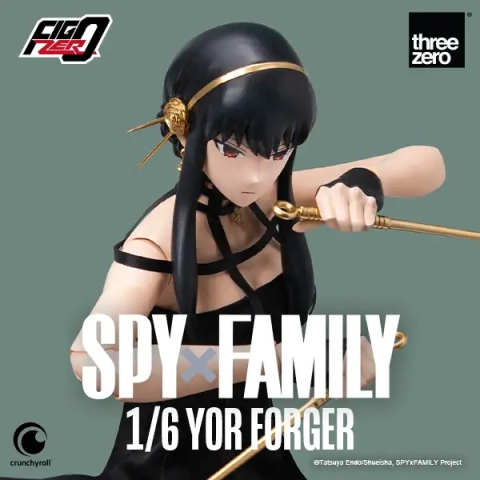 Spy x Family FigZero Yor Forger 1/6 Scale Figure By ThreeZero