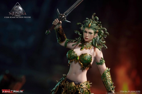 Medusa (Green Human Form) 1/12 Scale Action Figure by TBLeague