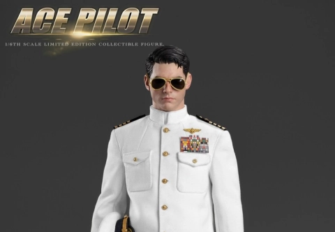 EX060 Ace Pilot Airforce Uniform Edition 1/6 Figure by PopToys