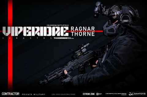 Extreme Zone Military Contractor Viperidae Cerastes Ragnar Thorne 1/6 Scale Action Figure