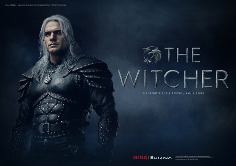 The Witcher Geralt Of Rivia 1/3 Scale Statue By Blitzway