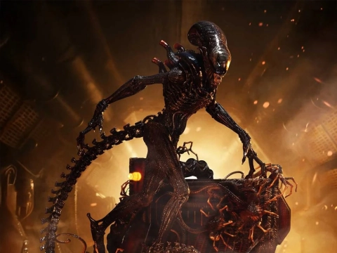 Alien: Romulus Museum Masterline XL Scorched Xenomorph 1/3 Scale Statue