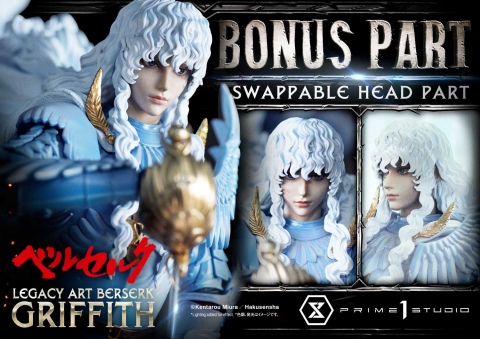 Legacy Art Kentaro Miura - Griffith (Berserk) 1/6 Scale Deluxe Bonus Ver By Prime1
