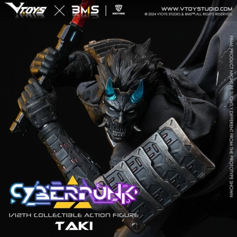Cyberpunk Samurai Taki 1/12 Scale Action Figure by VToys