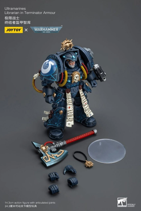 JT9794 Ultramarines Librarian in Terminator Armour by JOYTOY