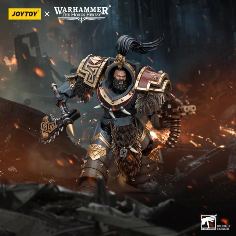 JT6922 Space Wolves Varagyr Wolf Guard Squad Varagyr Thegn 1/18 by JoyToy